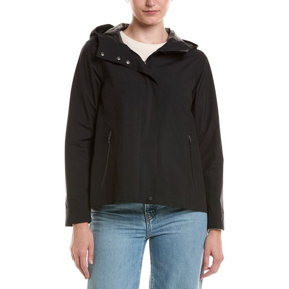 Herno Womens  Hooded Jacket, Black